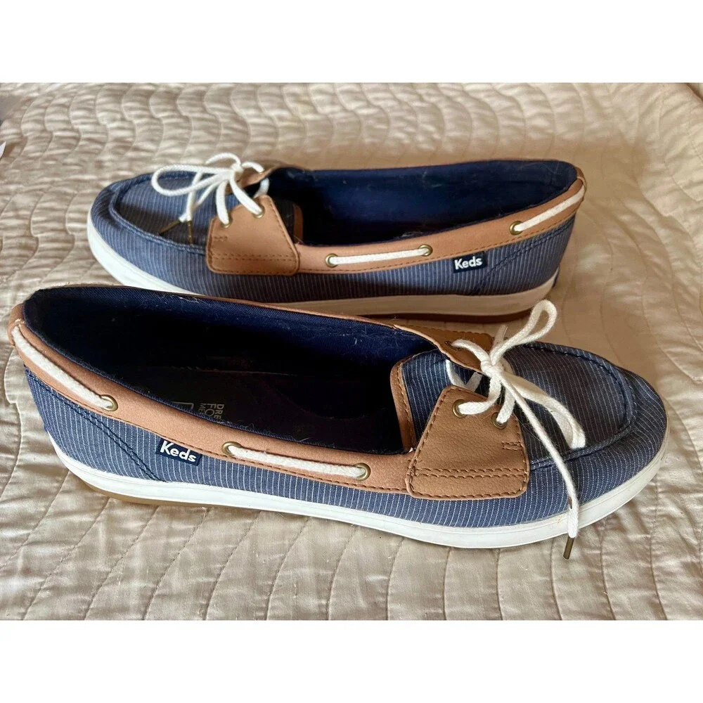 Keds Boat Shoes Memory Foam Sneakers Size 11